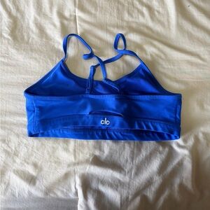 ALO Yoga Vibrant Blue Bikini Top
